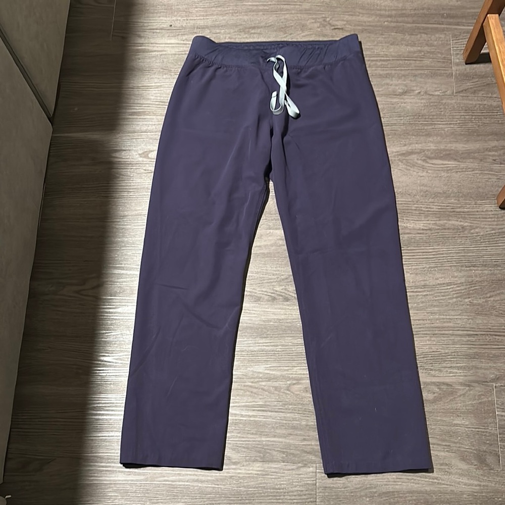 Purple figs TALL Livingston Drawstring scrubs